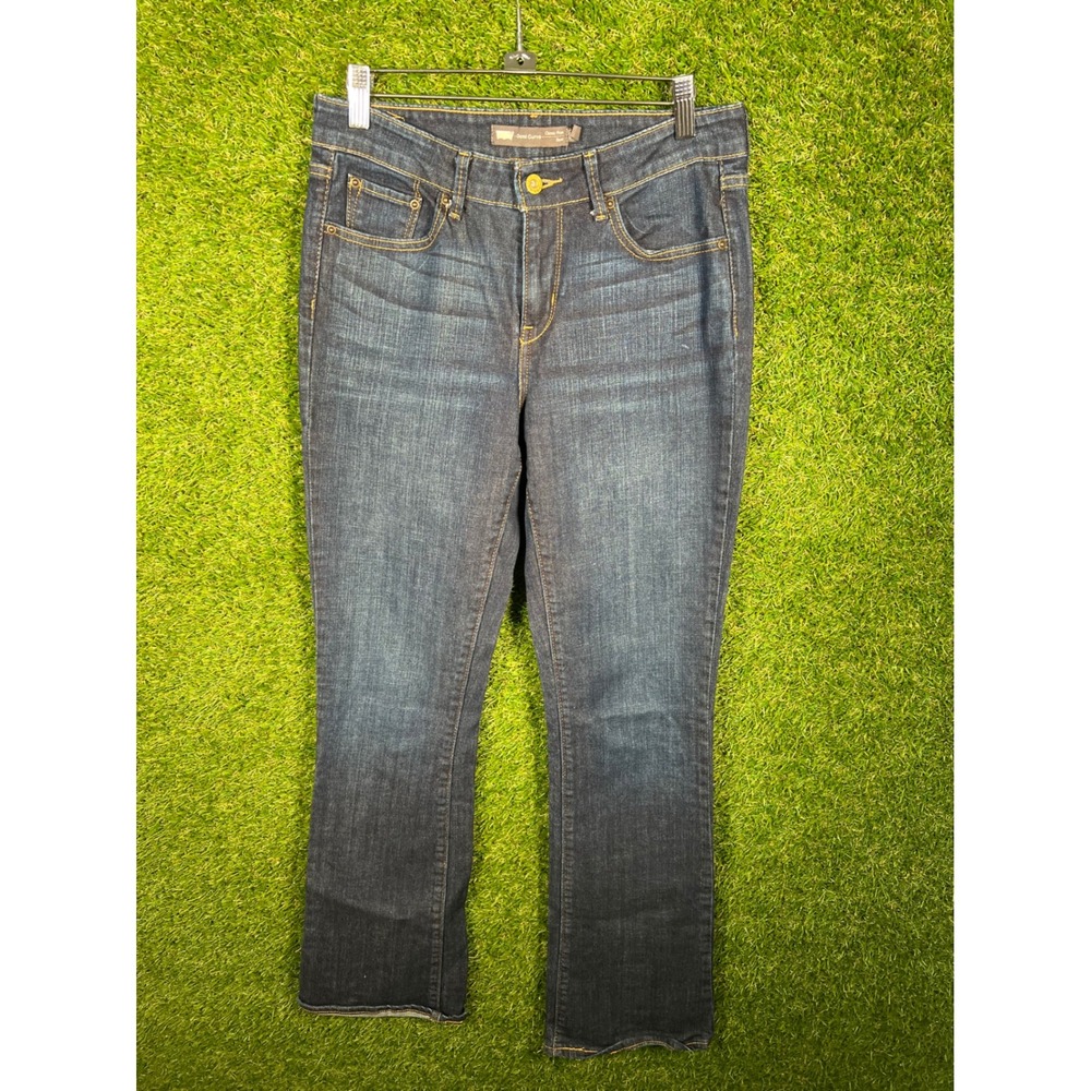 Levis Demi Curve Classic Rise Bootcut Jeans Dark Wash Blue Size 8/29